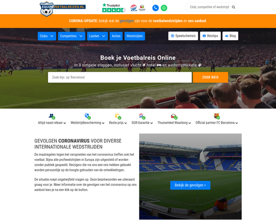 Equipo Voetbalreizen Logo