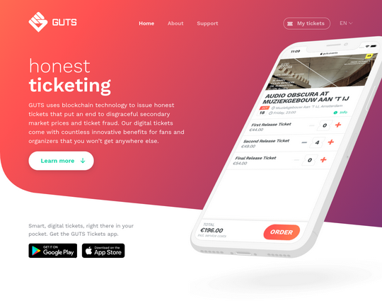 Guts Tickets Logo