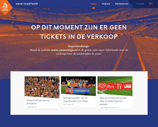 KNVB Ticketshop Logo