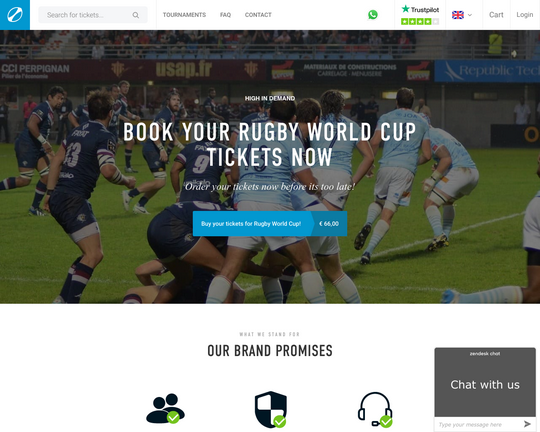 Rugby Box Office Logo