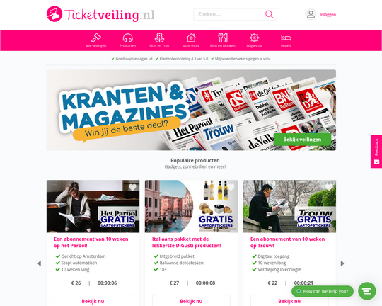 TicketVeiling.nl Logo