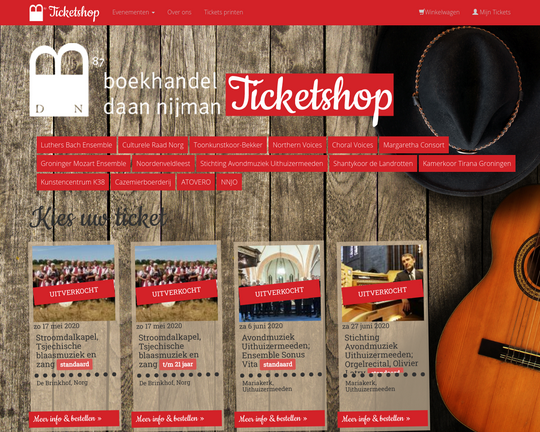 Ticketshop Daan Nijman Logo