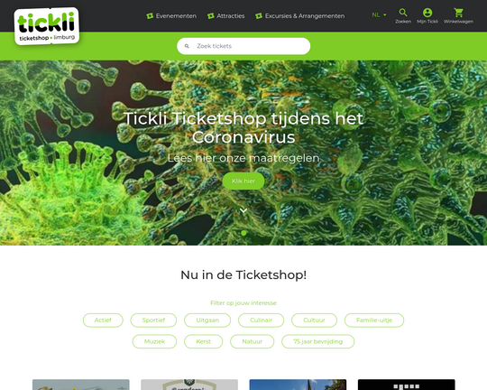 Tickli Ticketshop Limburg Logo