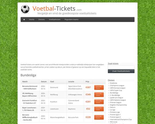 Voetbal Tickets Logo
